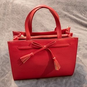 Red Charming Charlie purse